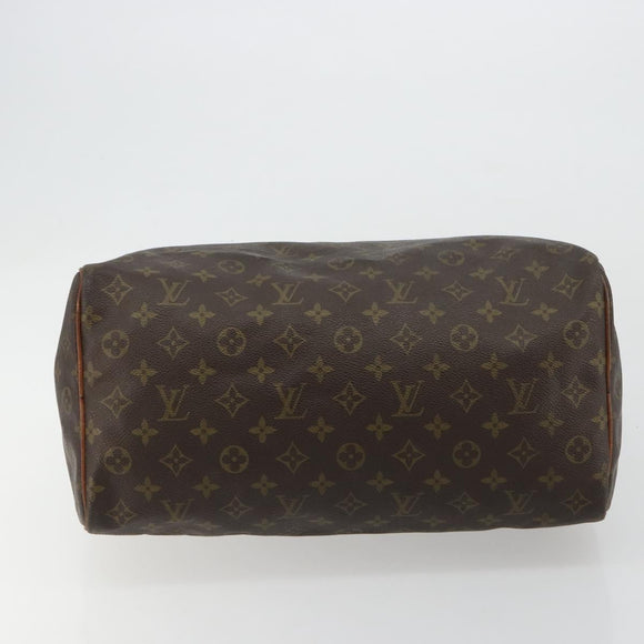 LOUIS VUITTON Monogram Speedy 35 Handtas M41524 LV Auth 180585