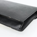 LOUIS VUITTON Epi Serie Dragonne Clutch Bag Black Noir M52612 LV Auth 180593-15