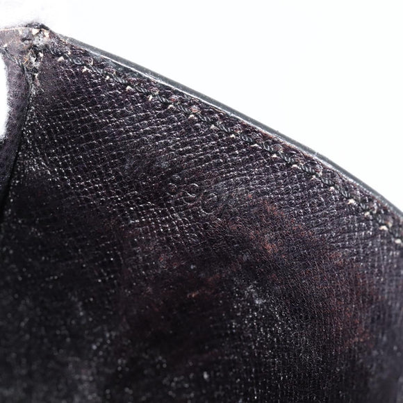 LOUIS VUITTON Epi Serie Dragonne Clutch Bag Black Noir M52612 LV Auth 180593