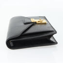 LOUIS VUITTON Epi Serie Dragonne Clutch Bag Black Noir M52612 LV Auth 180593-3