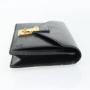 LOUIS VUITTON Epi Serie Dragonne Clutch Bag Black Noir M52612 LV Auth 180593-4