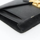 LOUIS VUITTON Epi Serie Dragonne Clutch Bag Black Noir M52612 LV Auth 180593-7