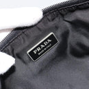 PRADA Body Bag Nylon Black Silver Auth 180598A-19