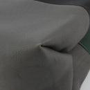 CELINE Shoulder Bag Leather Gray Silver Auth 180599A-15