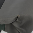 CELINE Shoulder Bag Leather Gray Silver Auth 180599A-16
