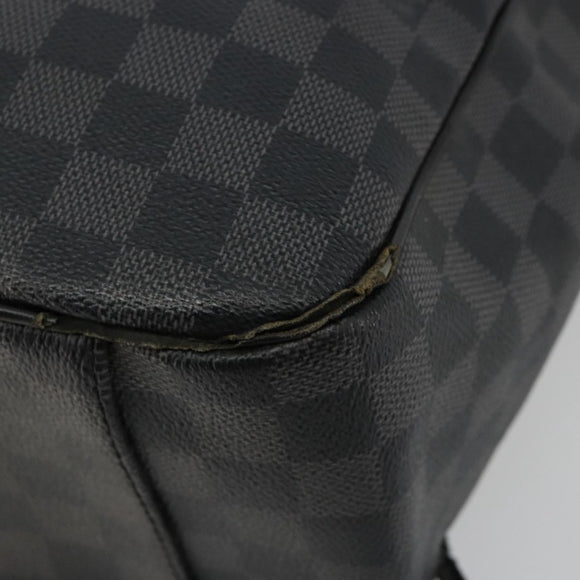 LOUIS VUITTON Damier Graphite Tadao Schoudertas 2-weg N51192 LV Auth 180601