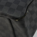 LOUIS VUITTON Damier Graphite Tadao Schoudertas 2-weg N51192 LV Auth 180601-9