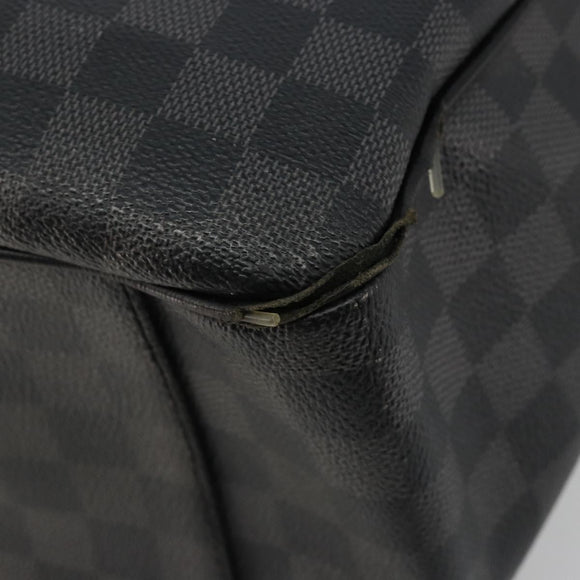 LOUIS VUITTON Damier Graphite Tadao Schoudertas 2-weg N51192 LV Auth 180601