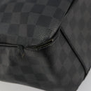 LOUIS VUITTON Damier Graphite Tadao Schoudertas 2-weg N51192 LV Auth 180601-16