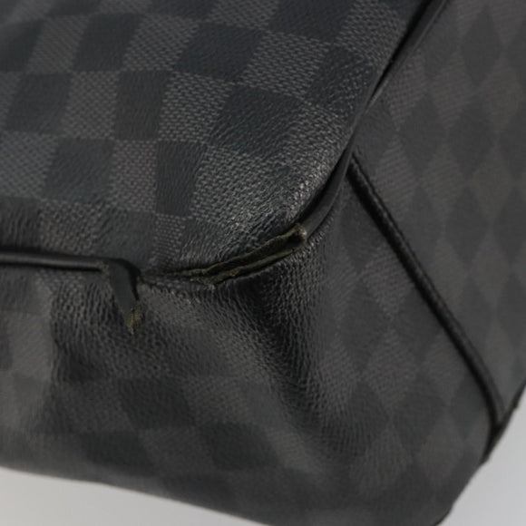 LOUIS VUITTON Damier Graphite Tadao Schoudertas 2-weg N51192 LV Auth 180601