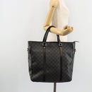 LOUIS VUITTON Damier Graphite Tadao Schoudertas 2-weg N51192 LV Auth 180601-22