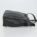 LOUIS VUITTON Damier Graphite Tadao Schoudertas 2-weg N51192 LV Auth 180601-3