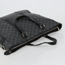LOUIS VUITTON Damier Graphite Tadao Schoudertas 2-weg N51192 LV Auth 180601-6