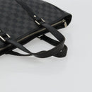 LOUIS VUITTON Damier Graphite Tadao Schoudertas 2-weg N51192 LV Auth 180601-7