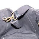 PRADA Canapa MM Handtasche Canvas 2-Wege Schwarz Gold Authentisch 180606-20