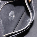 PRADA Canapa MM Handtasche Canvas 2-Wege Schwarz Gold Authentisch 180606-25