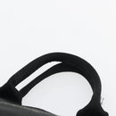 PRADA Canapa MM Handtasche Canvas 2-Wege Schwarz Gold Authentisch 180606-14