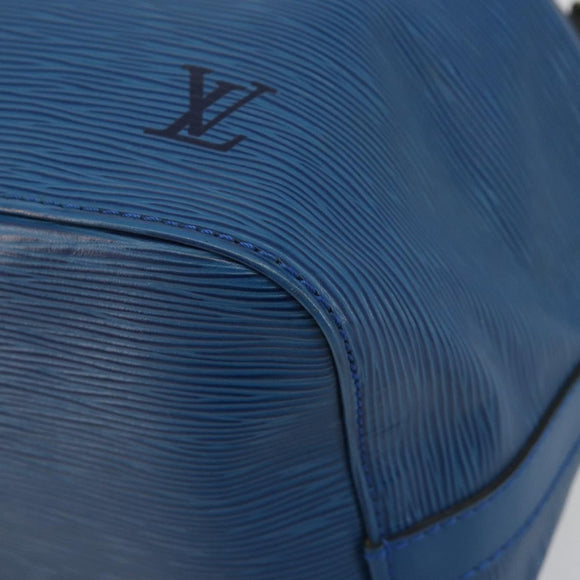 LOUIS VUITTON Epi Petit Noe Shoulder Bag Blue M44105 LV Auth 180613A