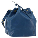 LOUIS VUITTON Epi Petit Noe Shoulder Bag Blue M44105 LV Auth 180613A-1