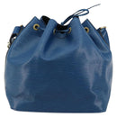 LOUIS VUITTON Epi Petit Noe Shoulder Bag Blue M44105 LV Auth 180613A-2