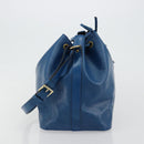 LOUIS VUITTON Epi Petit Noe Shoulder Bag Blue M44105 LV Auth 180613A-4