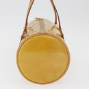 LOUIS VUITTON Monogram Vernis Bedford Hand Bag Beige M91006 LV Auth 180618-3