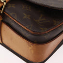 LOUIS VUITTON Monogram Cartouchiere MM Shoulder Bag M51253 LV Auth 180619-15