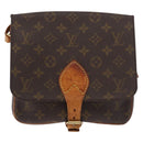 LOUIS VUITTON Monogram Cartouchiere MM Shoulder Bag M51253 LV Auth 180619-13