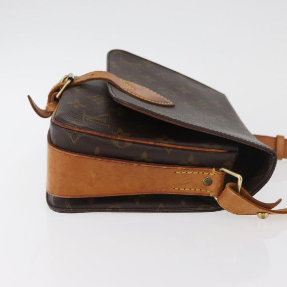 LOUIS VUITTON Monogram Cartouchiere MM Shoulder Bag M51253 LV Auth 180619