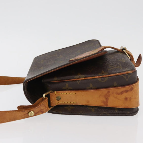 LOUIS VUITTON Monogram Cartouchiere MM Shoulder Bag M51253 LV Auth 180619