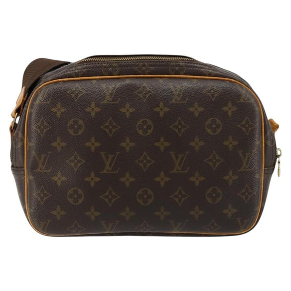 LOUIS VUITTON Monogram Reporter PM Shoulder Bag M45254 LV Auth 180622