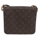 LOUIS VUITTON Monogram Cartouchiere MM Shoulder Bag M51253 LV Auth 180623-2