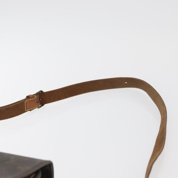 LOUIS VUITTON Monogram Cartouchiere MM Shoulder Bag M51253 LV Auth 180623