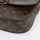 LOUIS VUITTON Monogram Saint Cloud GM Schoudertas M51242 LV Auth 180625-14