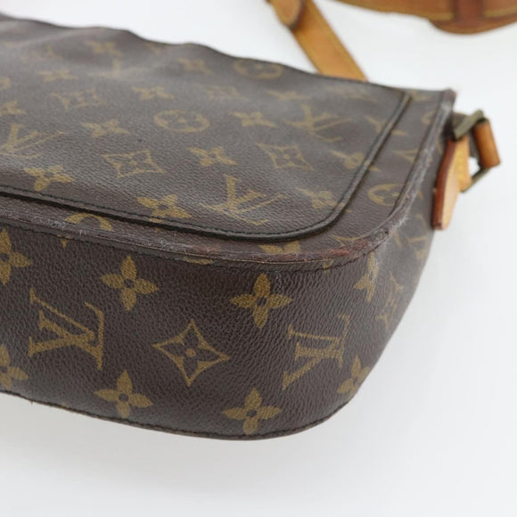 LOUIS VUITTON Monogram Saint Cloud GM Schoudertas M51242 LV Auth 180625