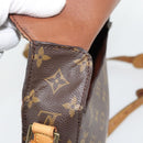 LOUIS VUITTON Monogram Saint Cloud GM Schoudertas M51242 LV Auth 180625-9