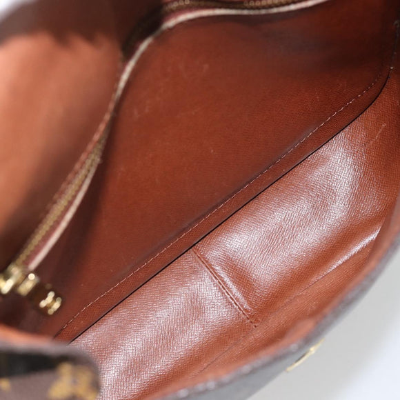 LOUIS VUITTON Monogram Saint Cloud GM Schoudertas M51242 LV Auth 180625