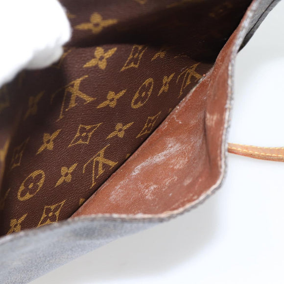 LOUIS VUITTON Monogram Saint Cloud GM Schoudertas M51242 LV Auth 180625