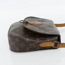 LOUIS VUITTON Monogram Saint Cloud GM Schoudertas M51242 LV Auth 180625-4