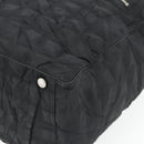 CHANEL New Travel Line Tote Bag Nylon Black Silver CC Auth 180630A-9
