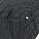 CHANEL New Travel Line Tote Bag Nylon Black Silver CC Auth 180630A-14