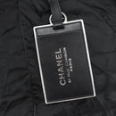 CHANEL New Travel Line Tote Bag Nylon Black Silver CC Auth 180630A-17