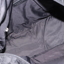 CHANEL New Travel Line Tote Bag Nylon Black Silver CC Auth 180630A-11