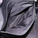 CHANEL New Travel Line Tote Bag Nylon Black Silver CC Auth 180630A-22