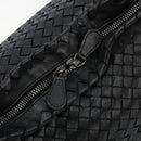 BOTTEGA VENETA INTRECCIATO Hand Bag Leather Black Auth 180631SAV-17