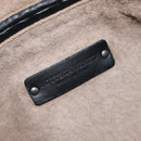 BOTTEGA VENETA INTRECCIATO Hand Bag Leather Black Auth 180631SAV-18