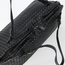 BOTTEGA VENETA INTRECCIATO Hand Bag Leather Black Auth 180631SAV-6