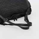BOTTEGA VENETA INTRECCIATO Hand Bag Leather Black Auth 180631SAV-7