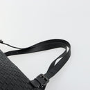 BOTTEGA VENETA INTRECCIATO Hand Bag Leather Black Auth 180631SAV-8
