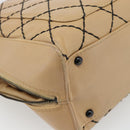 CHANEL Wild Stitch Tote Tas Leer Beige CC Auth 180632-17